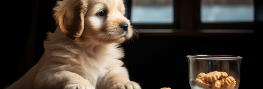 Les friandises pour chiots